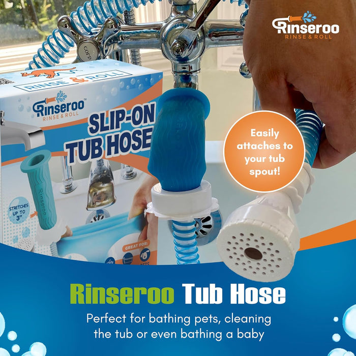 Rinseroo Shower Hose for Pet Bathing - LN21 - Rinseroo Blue - 7