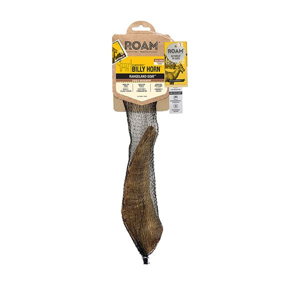 Roam Dog Treats Goat Horn - RO21R - See product for details - Goat - 1