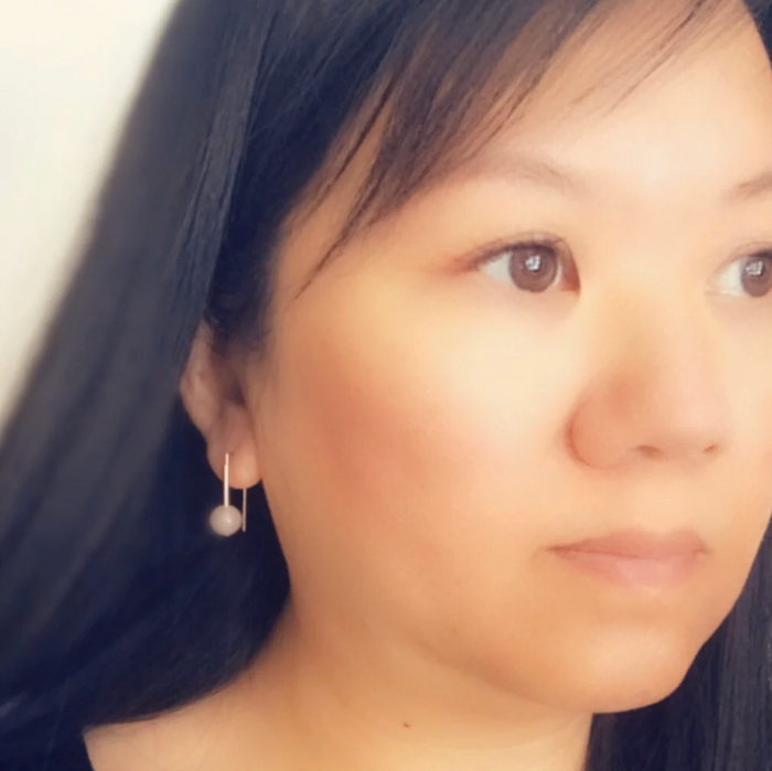 Rose Quartz Everyday Earrings