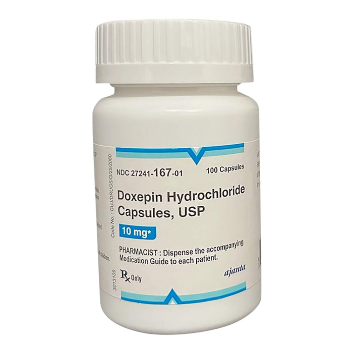 Rx Doxepin (Generic) Capsules for Dogs, 10mg, 100 ct - 012AND-332677 - 100ct - 1