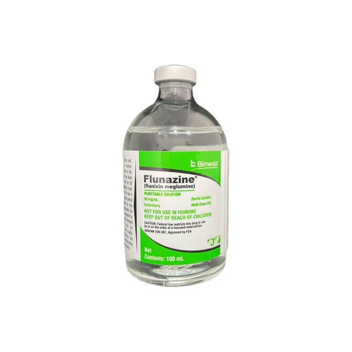 Flunixin Meglumine Injectable Solution for Horses & Cattle, 50 mg/mL - 012FTD3-100 - 100ml - 1