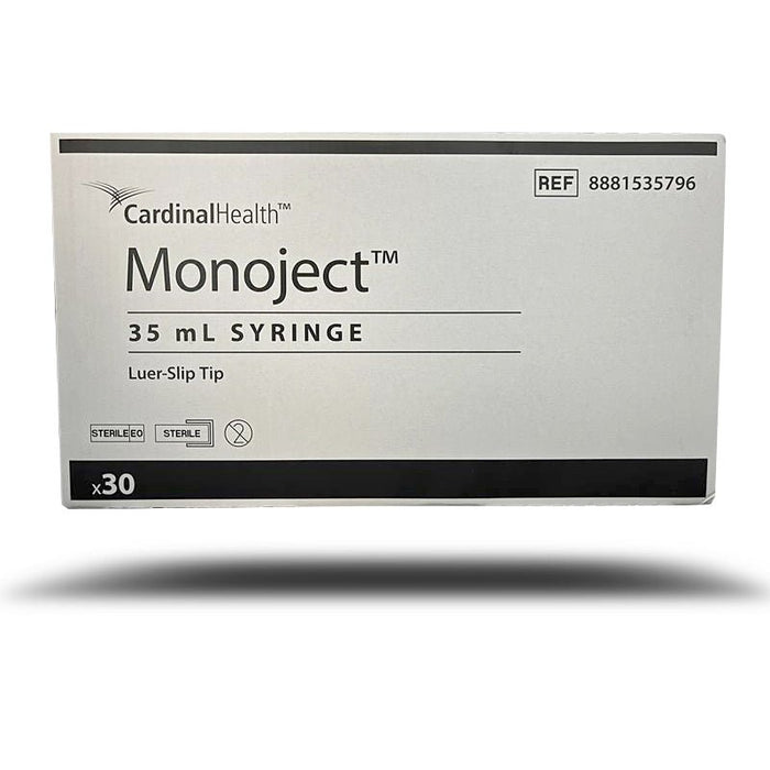 Rx Monoject Luer - Slip (LS) Syringe - 01101MON-35LS - 35 cc - 30 Count - 7