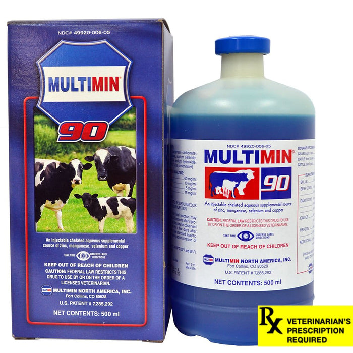 Rx Multimin 90 Injection for Cattle - 012MUL-500 - 500 mL - 3