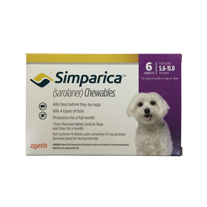 5.6 - 11 lb / 6 Chewable Tablets / Liver