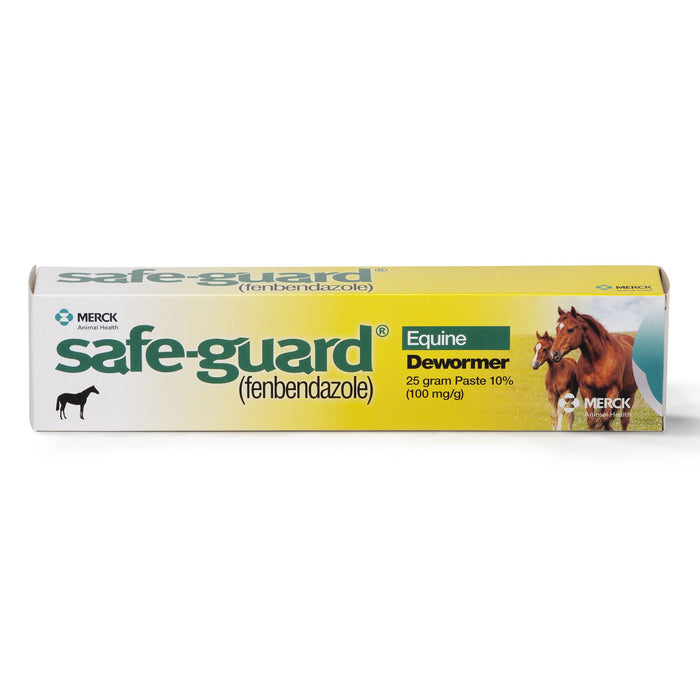 Safe - Guard 10% Fenbendazole Horse Dewormer Paste, 25g – Broad - Spectrum Parasite Wormer - I6S2 - 25 g (0.88 oz) - Single Pack - 2