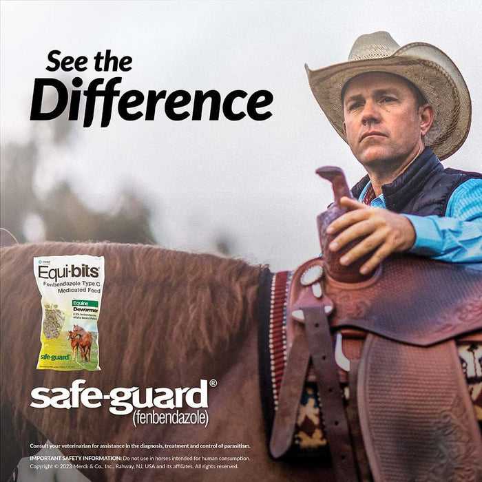Safe - Guard Equi - bits Fenbendazole Medicated Feed Horse Dewormer, 1.25 lb - I6SJ - 3
