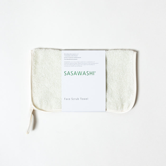 Sasawashi Face Scrub Towel