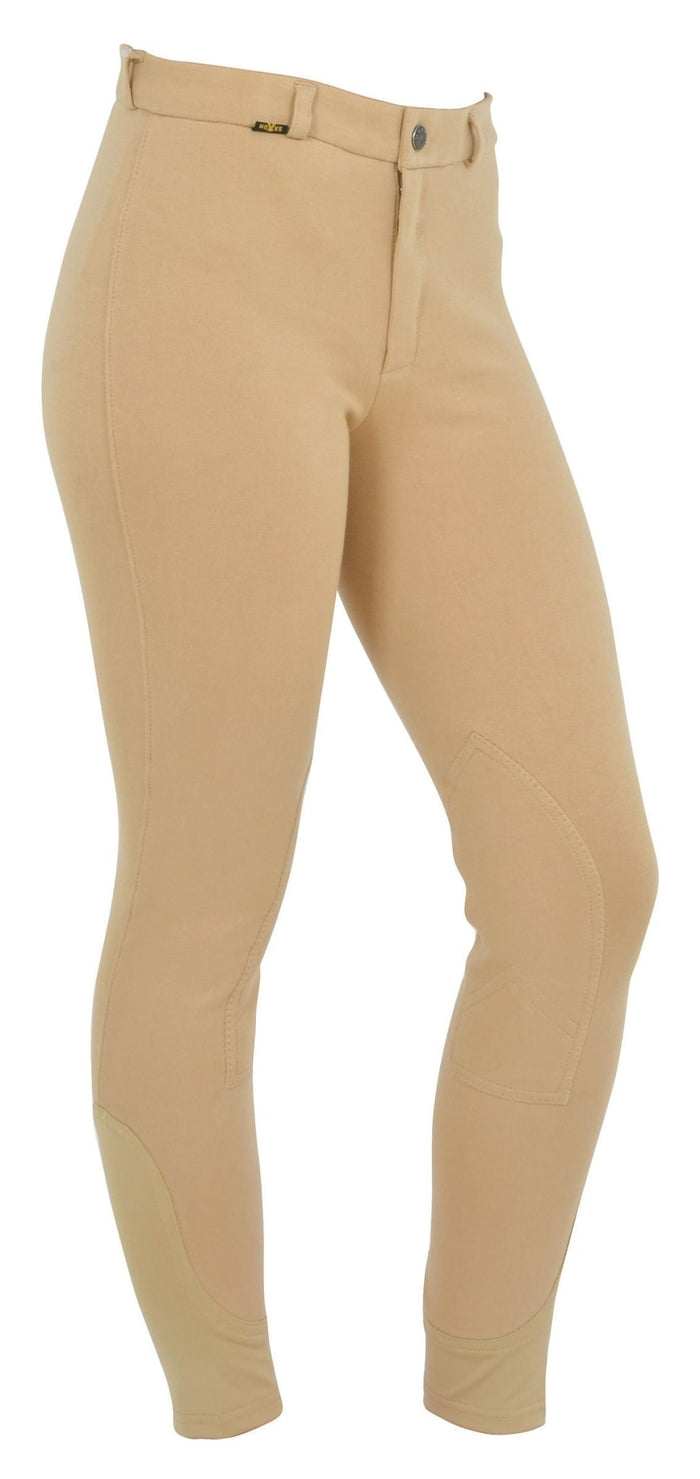 Saxon Kids' Adjustable Waist Breeches - 0VIBU - Beige - Sz 6 - 1