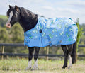 Saxon Pony 600 Denier Standard Neck Turnout Sheet, 0 Grams - 0V5UF - Blue - 36" - 1