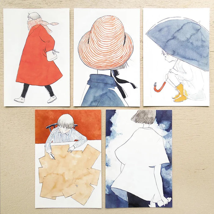 Sayuri Fujimaki Until Next Time Postcard Set