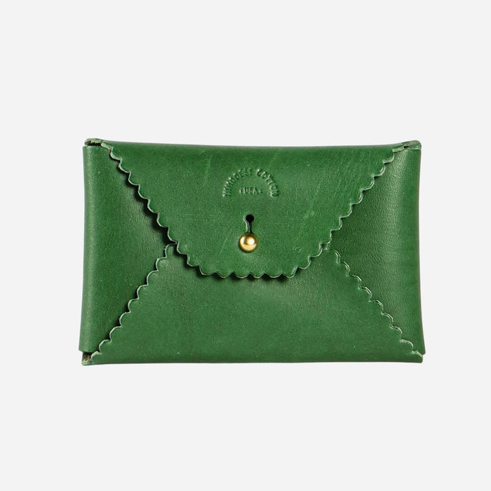 Scallop Wallet | Pine + Robin Egg