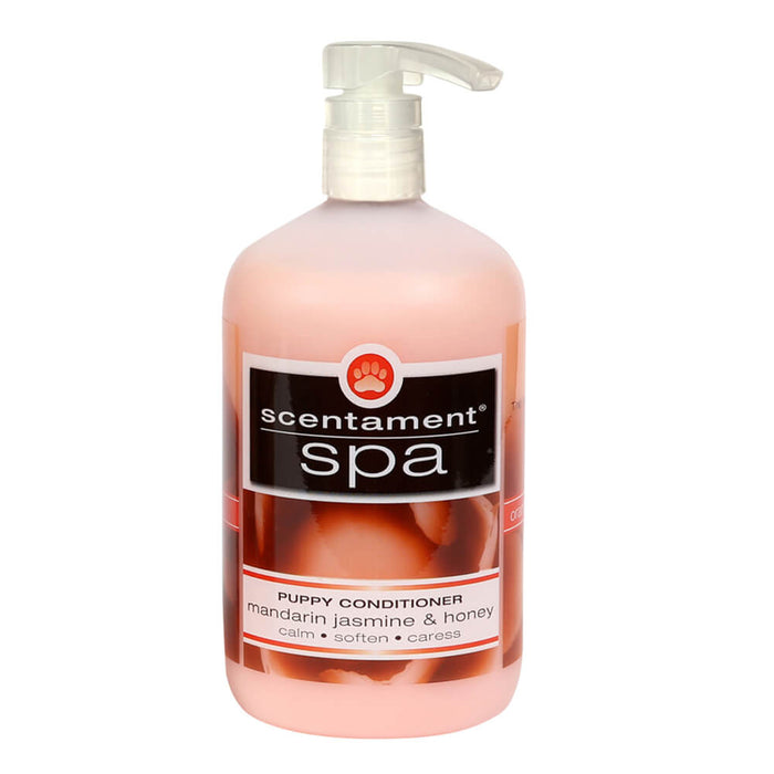 Scentament Spa Mandarine Jasmine Puppy Conditioner, 16 oz - 013BS-18115 - Pink - Mandarine Jasmine - 16oz - 1