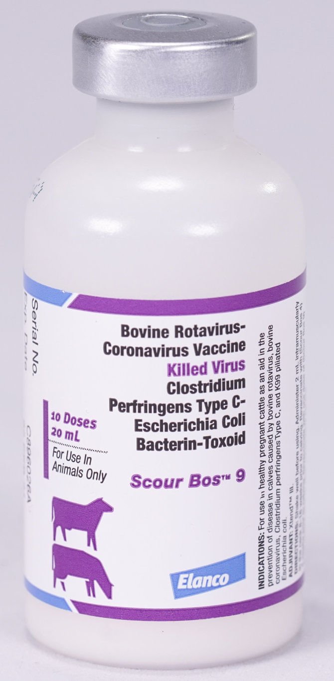 Scour Bos 9 Cattle Vaccine - G5S2 - 10 Dose Vial - 1