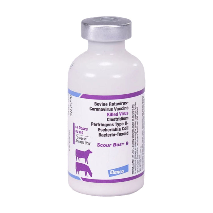 Scour Bos 9 Cattle Vaccine - G5S3 - 50 Dose Vial - 6