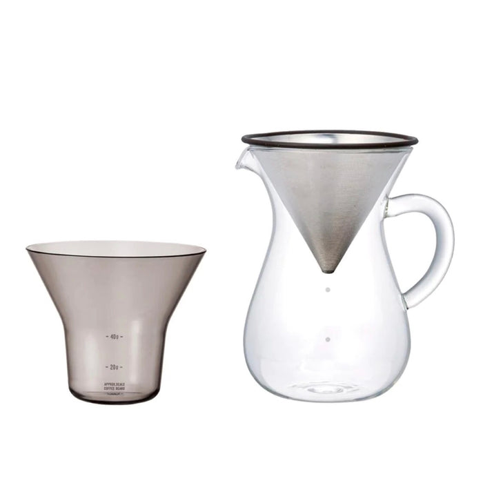 SCS Coffee Carafe Set by Kinto | 300ml | 2 cup