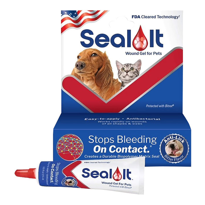 Seal It Wound & Blood Stop Gel for Dogs & Cats - SIAA - .5oz (15 ML) - 1