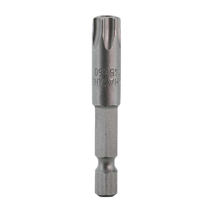 Wiha 70545 Security Torx Bit T45s - 50mm -  10 Pack