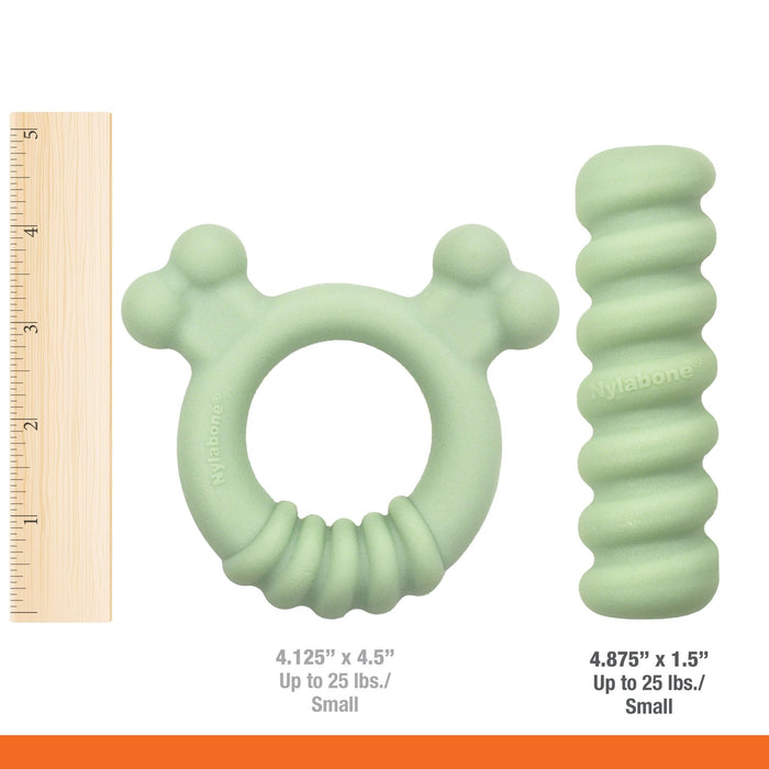 Sensory Material Puppy Teething Ring, Chicken, Small/Regular, Up to 25 Ibs - N9118 - Chicken - Small/Regular - 5