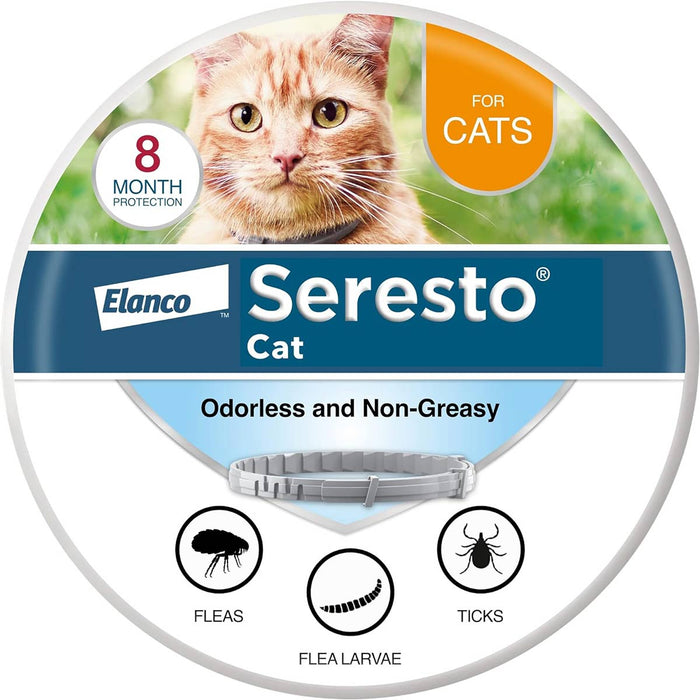 Seresto Flea & Tick Collar for Cats - E8AF - Single Pack - 1