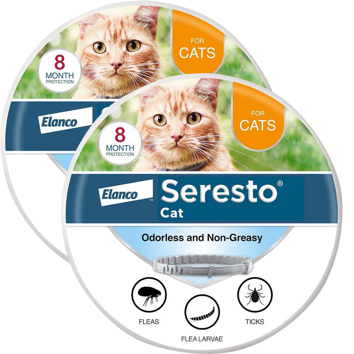 Seresto Flea & Tick Collar for Cats - E8AF-2 - 2 Pack - 5