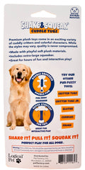 Shake & Squeak Cuddle Tugz Dog Toy, Assorted - J6XF - 2