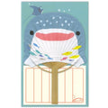 Shark Bamboo Fan/Card