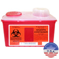 Sharps Biohazard Container - 01101INT01-1 - 1 Gallon - 1