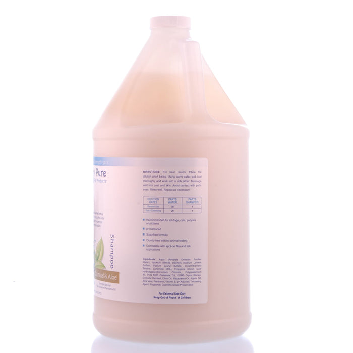 Simply Pure Oatmeal & Aloe Shampoo - DAVSH - Simply Pure Oatmeal & Aloe Shampoo Concentrate, Gallon - 5