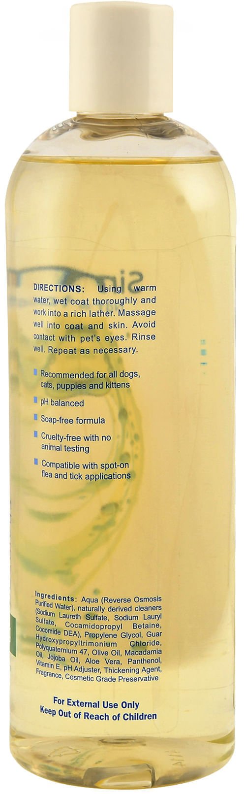 Simply Pure Pet Shampoo – Moisturizing White Tea Formula for Dry Skin & Long Hair - DAVSI - 16 oz - 2