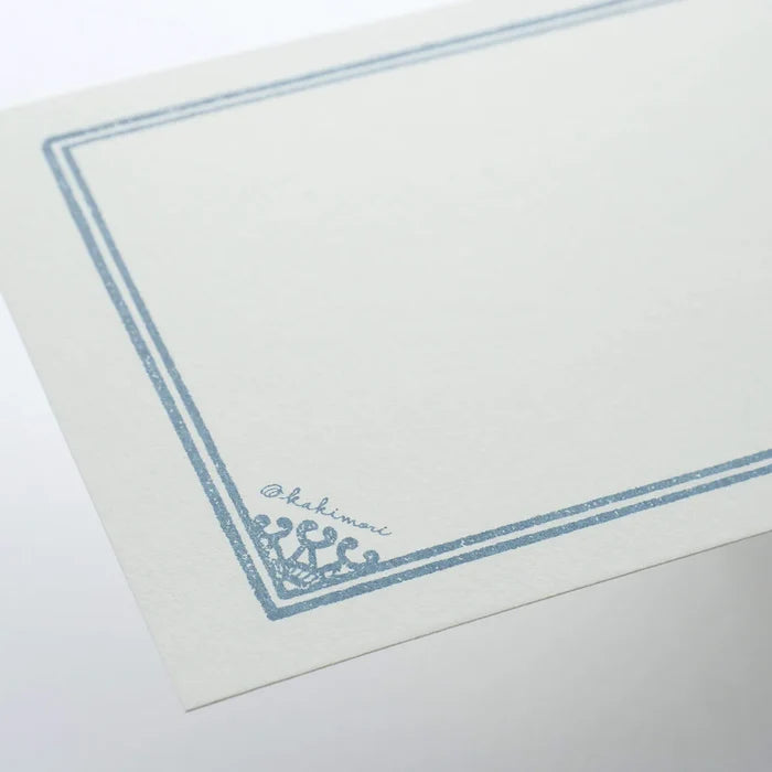 Single Note - Frame - Blue Grey