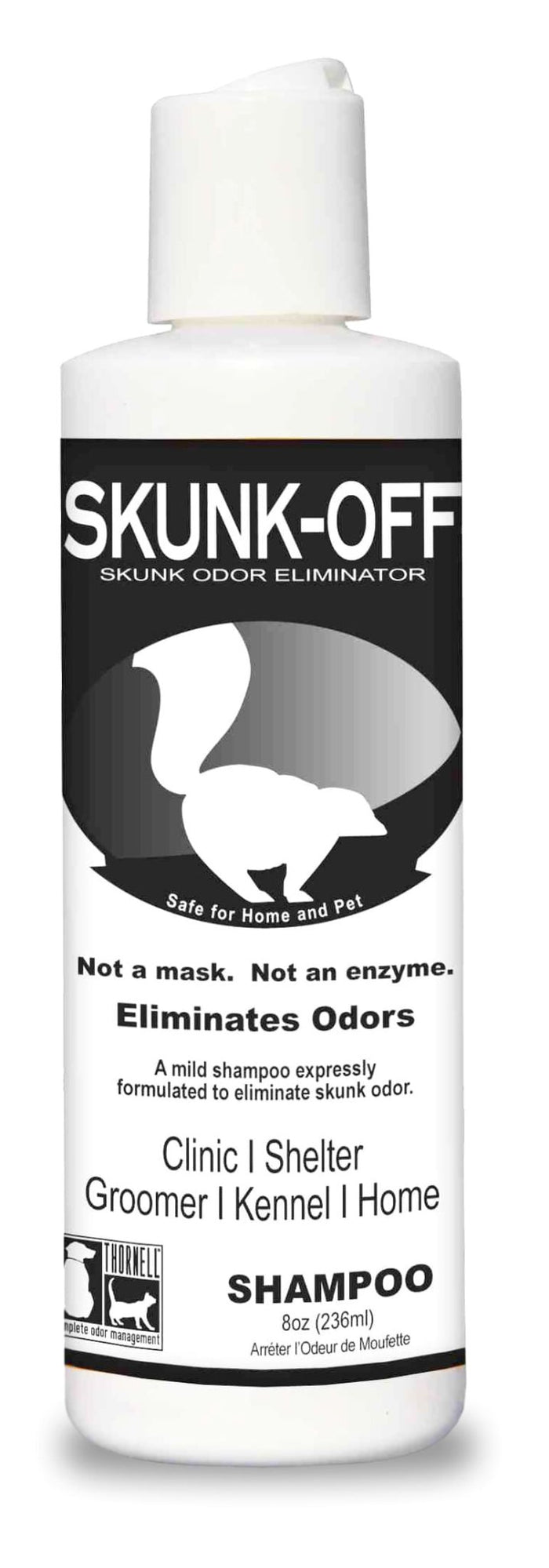 Skunk - Off Skunk Odor Eliminator Shampoo & Spray for Dogs, Cats, Clothing & Furniture - 013THL01-8 - 8 oz - 1