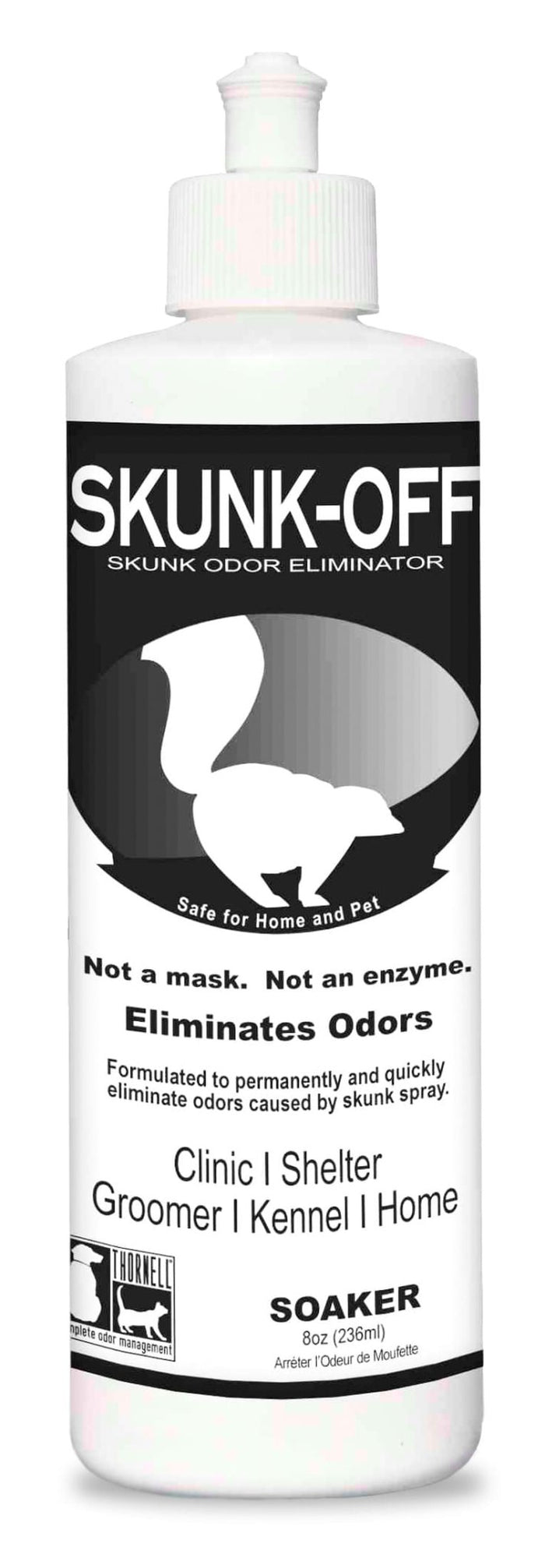 Skunk Off Soaker, 8 oz - 013THL02-8 - Clear - Soaker - 1