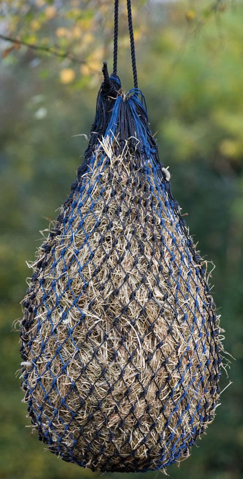 Slow Feed Hay Net - SEPSD - Small - Black/Blue - 1