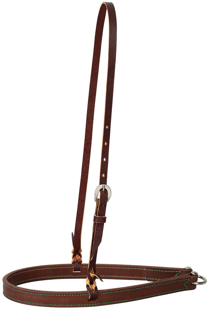 Smarty x Synergy Harness Leather Noseband - WLCO4 - Brown - 1