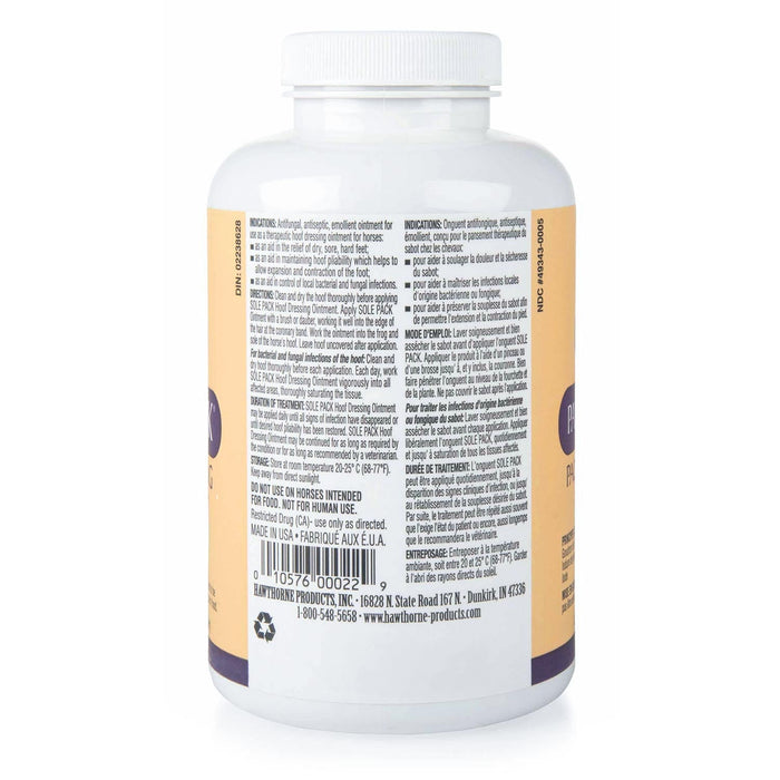 Sole Pack Medicated Liquid Hoof Dressing - HWSN - 16 oz - 3