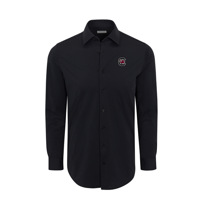 South Carolina Apex Performance Dress Shirt Black