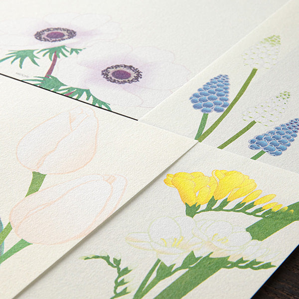 Spring Flower Washi Letter Pad