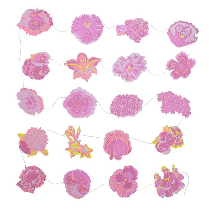 Spring Garden Sewn Garland