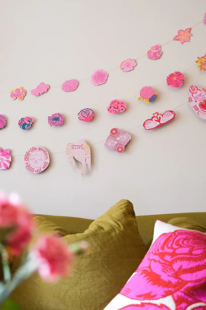 Spring Garden Sewn Garland