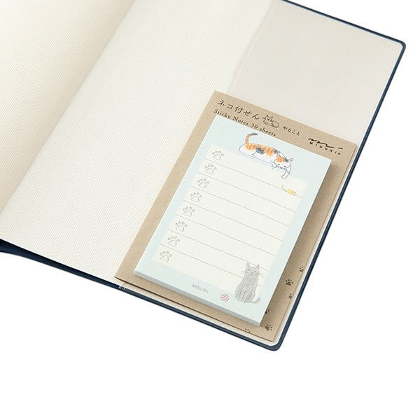 Sticky Notes Cats, Ball & List