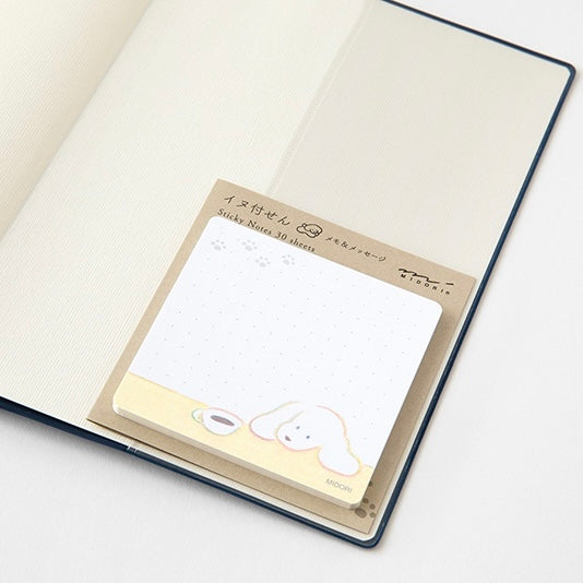 Sticky Notes Coffee & Dog