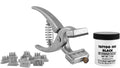 Stone 300 Tattoo Kit for Small Animals – Aluminum Pliers with 300 Digits and Black Tattoo Ink for Rabbits, Dogs, Cats, Pigs, Chickens - STT5 - 300 Tattoo Kit - 1