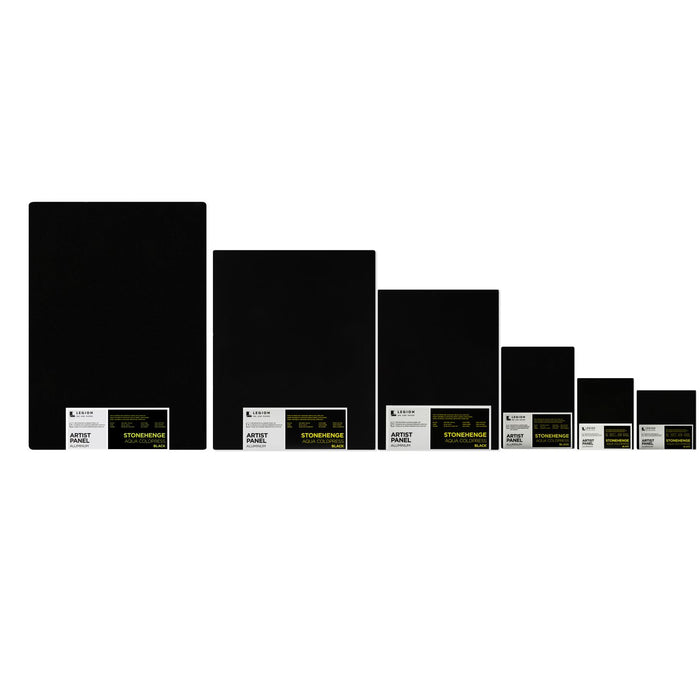 Stonehenge Aqua Black Aluminum Artist Panels