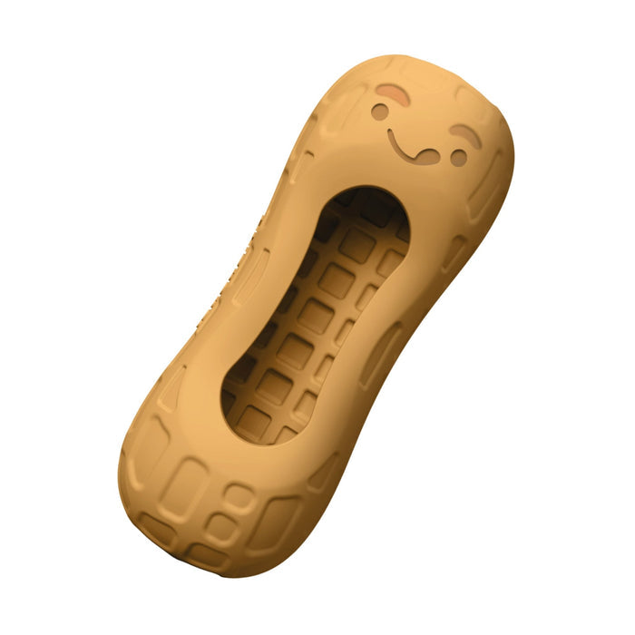 Strong Chew Fillable Peanut Dog Toy, Peanut Butter, Medium/Wolf, Up to 35 lbs. - N9113 - Peanut Butter - Medium/Wolf - 3