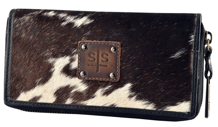 STS Cowhide Bi - Fold Zip Wallet - CCAP - 1