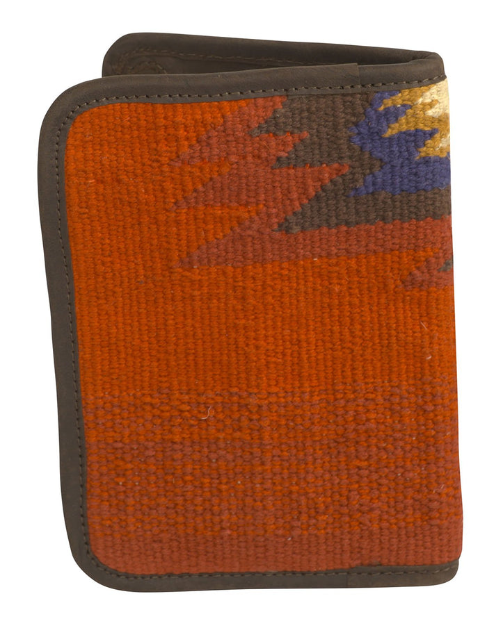 STS Crimson Sun Western Leather Magnetic Wallet - CCFC - Red - 2