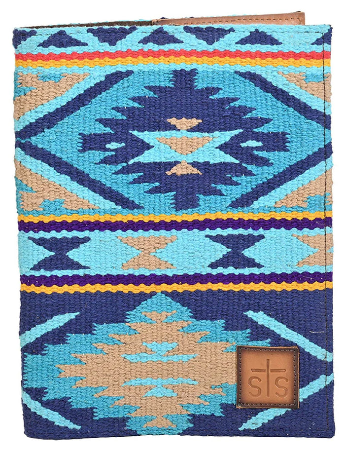 STS Mojave Sky Aztec Pattern Journal Cover - CCFW - Blue - 1