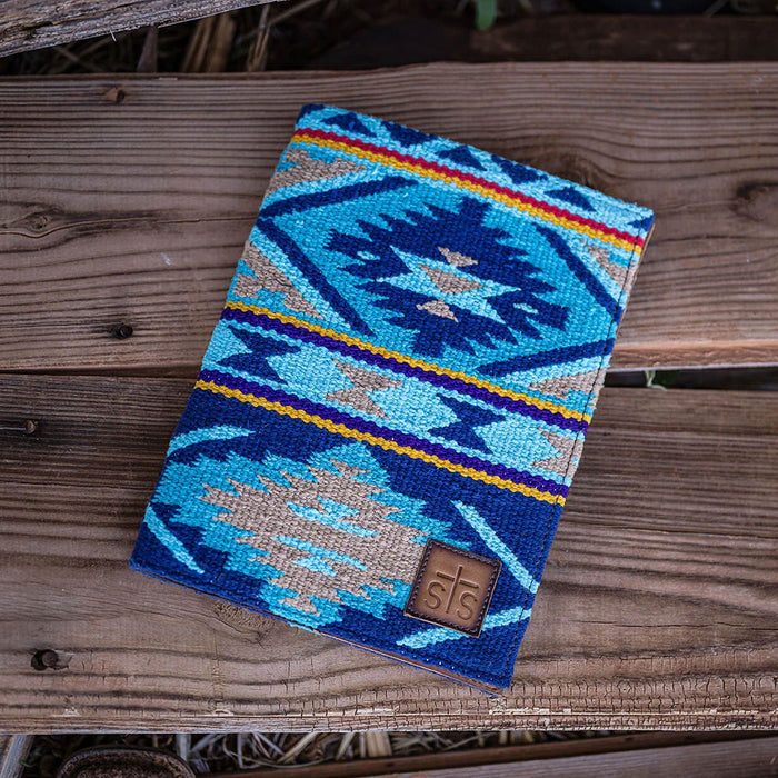 STS Mojave Sky Aztec Pattern Journal Cover - CCFW - Blue - 3