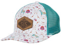 STS Watercolor Donkey Patch Hat, Ladies - CCB4 - 1