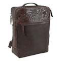 STS Westward Tooled Leather Women's Backpack - CCFL - Brown - 1